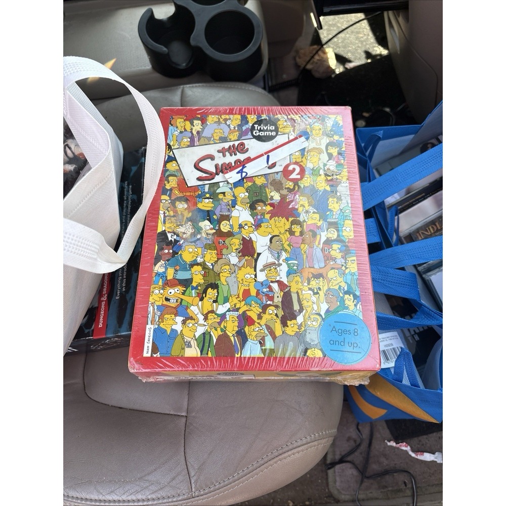 NEW SEALED The Simpsons Trivia Game #2 2001 20th Century Fox Matt Groening